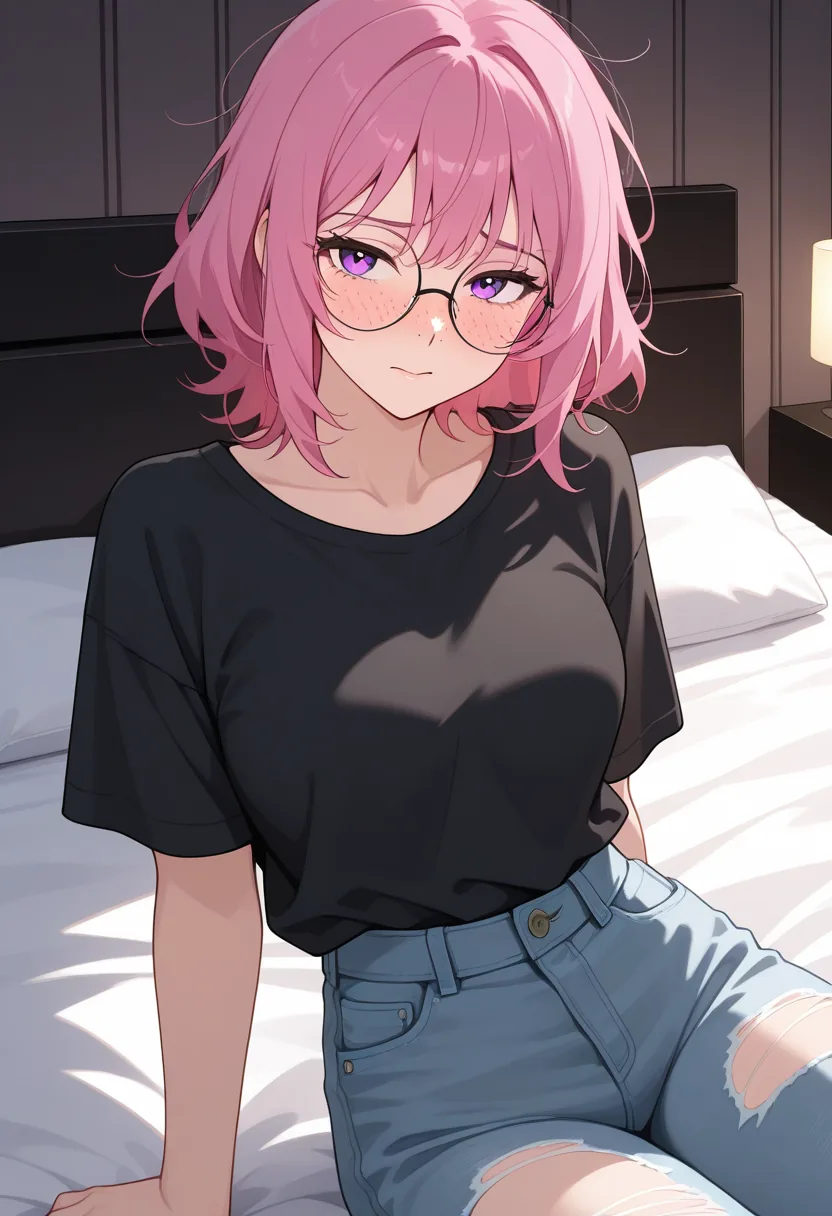 Story 5: Tired In Hotel — panel 3 — partner undresses mika