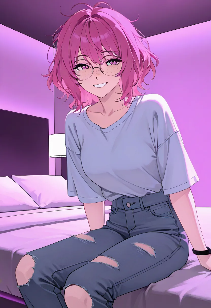 Story 8: In Hotel Room Post Cosplay — panel 4 — sharing stories getting closer