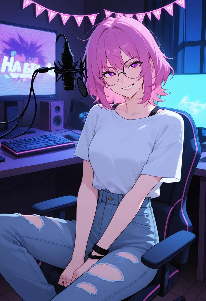 Story 10: Gamer Girl Prepping Stream
