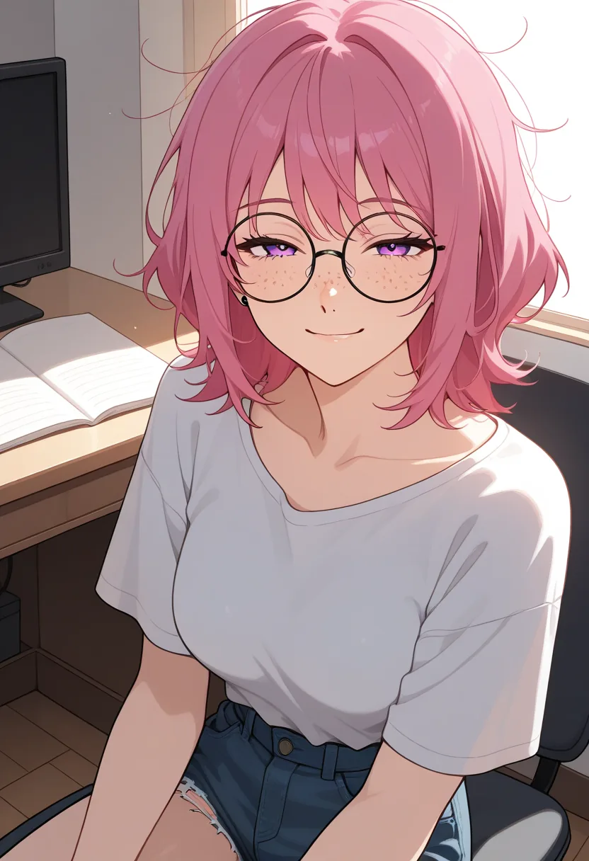 Story 15: Waking Up At Desk — panel 2 — gentle awakening