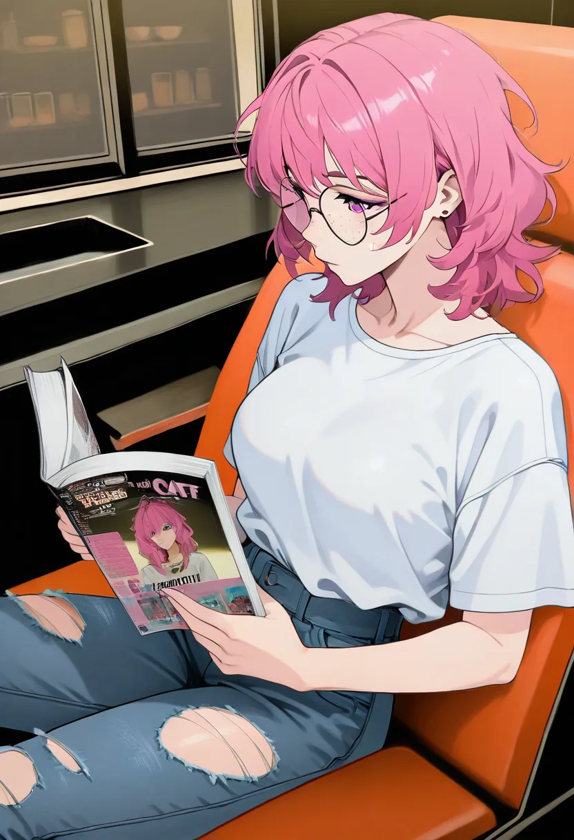 Story 18: Manga Cafe Reading