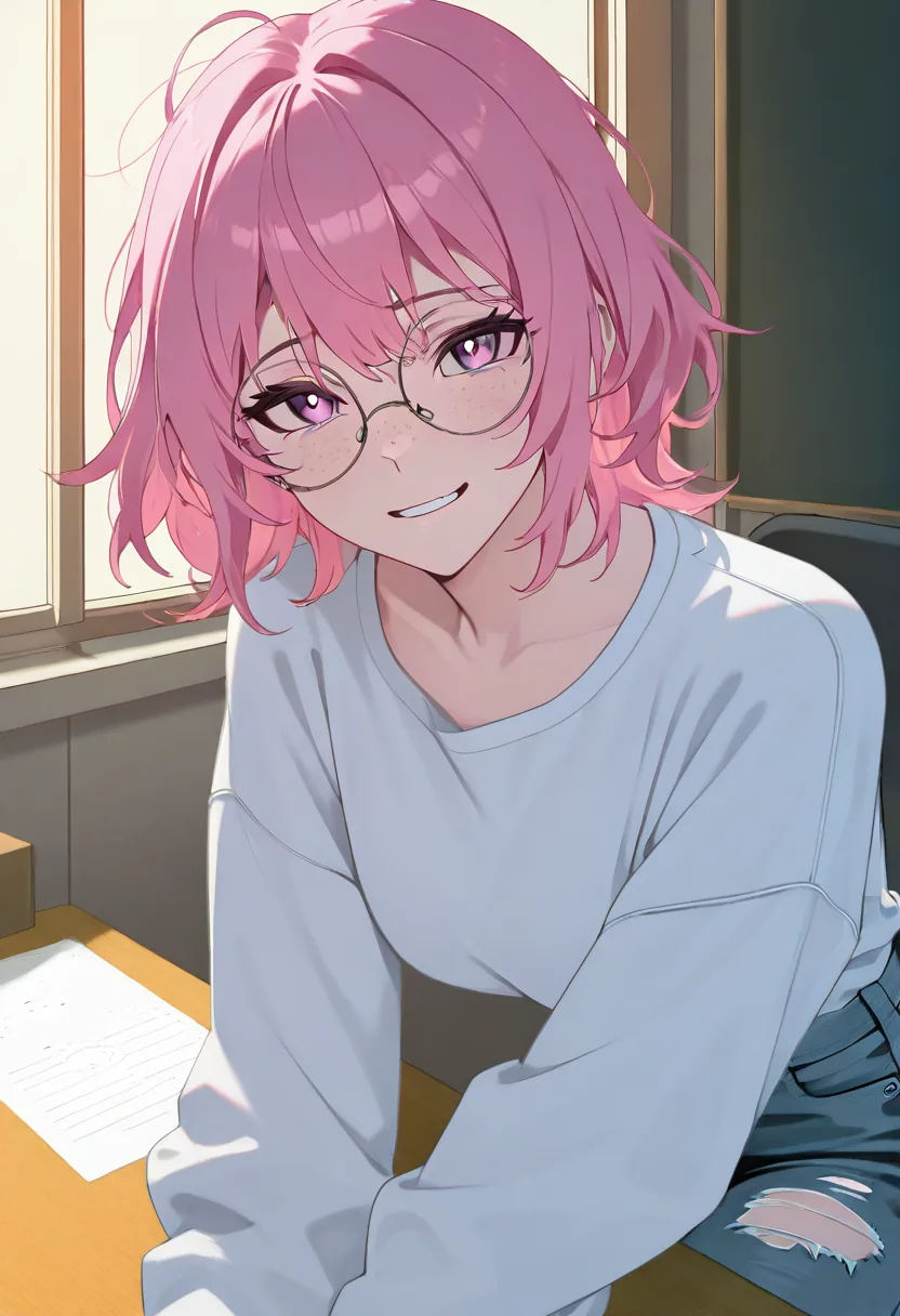 Story 21: Waking Up Desk — panel 2 — partner waking her
