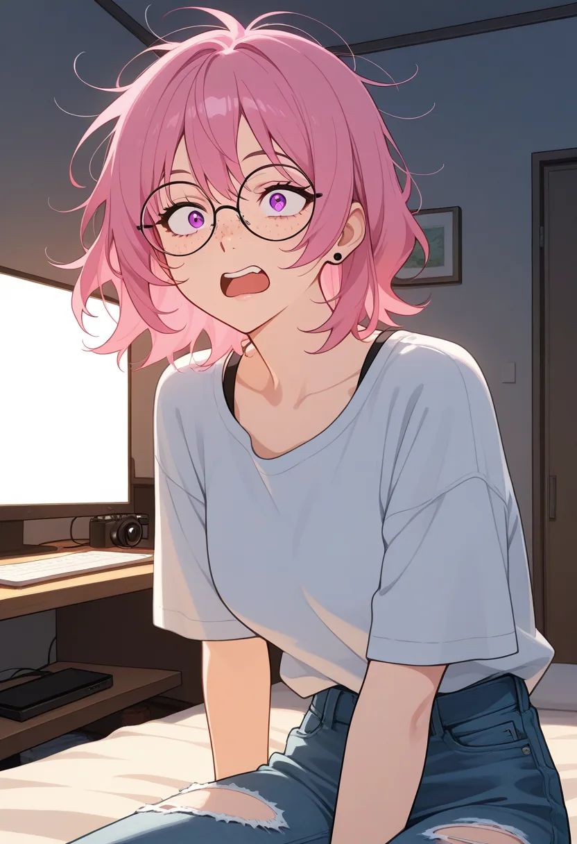 Story 24: Waking Up — panel 2 — partner arrival surprise