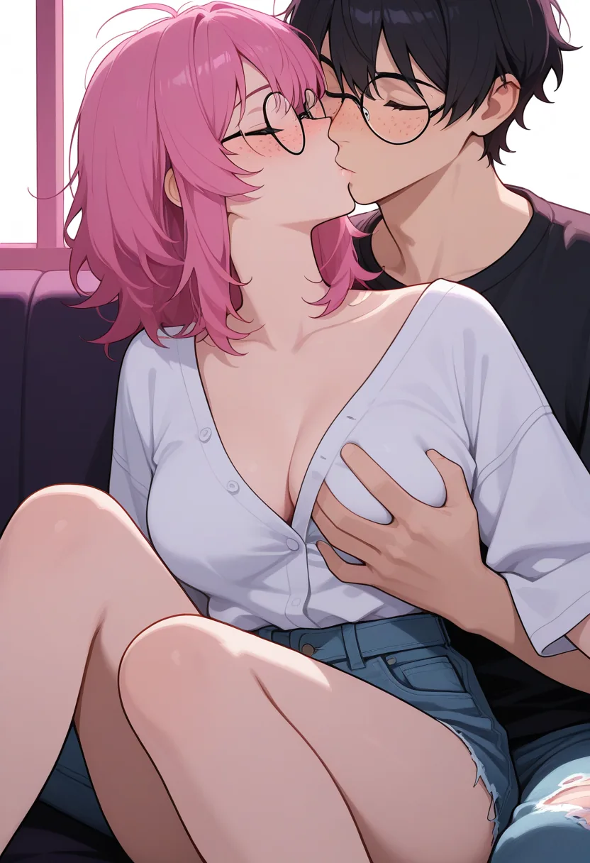 Story 25: Gaming Setup Clothed — panel 3 — foreplay start