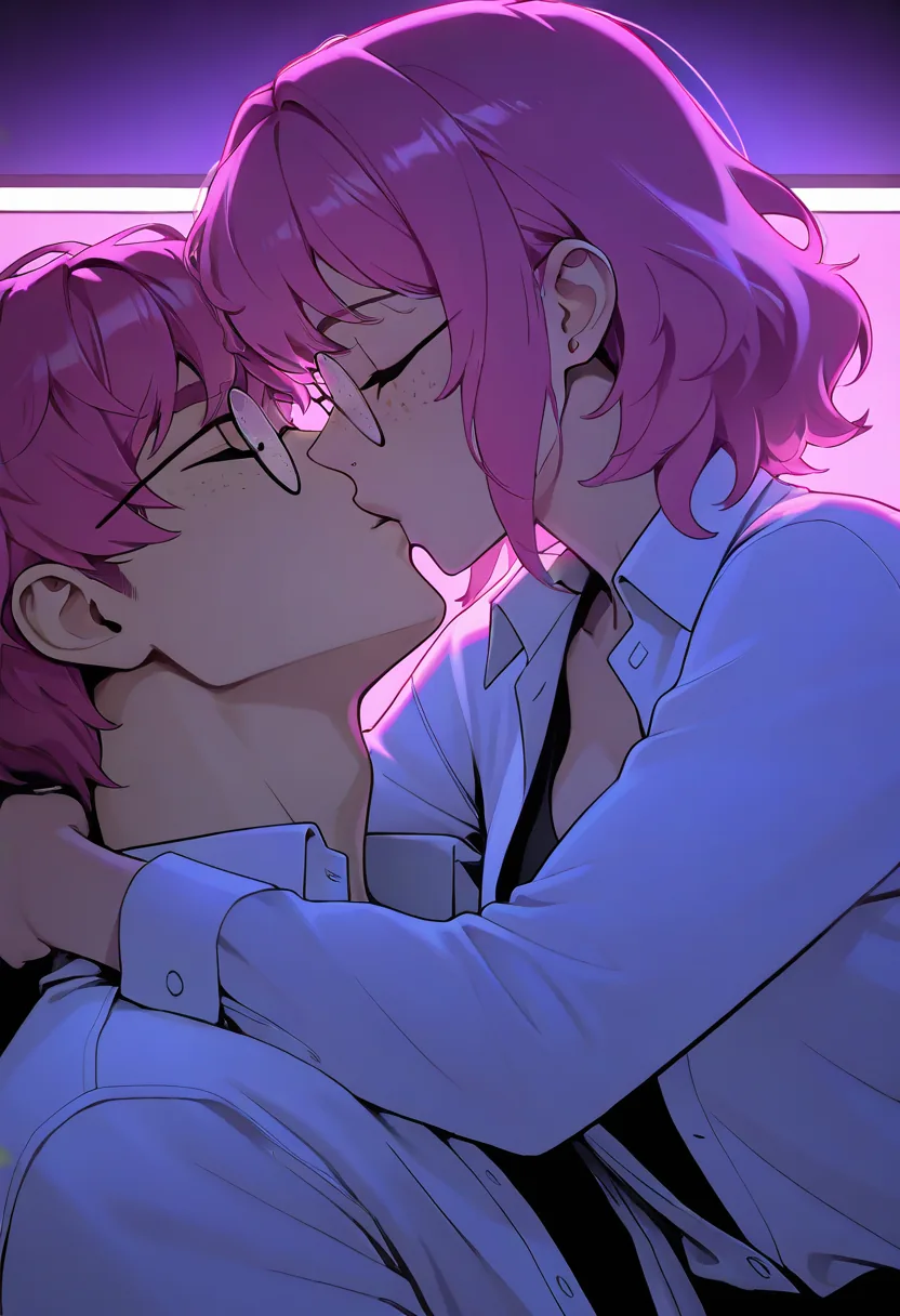 Story 31: Entering Room — panel 3 — first kiss