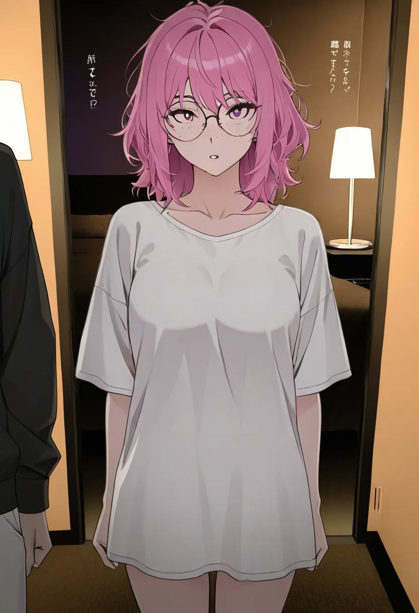 Story 32: Hotel Room Arrival — panel 2 — proposal for fun