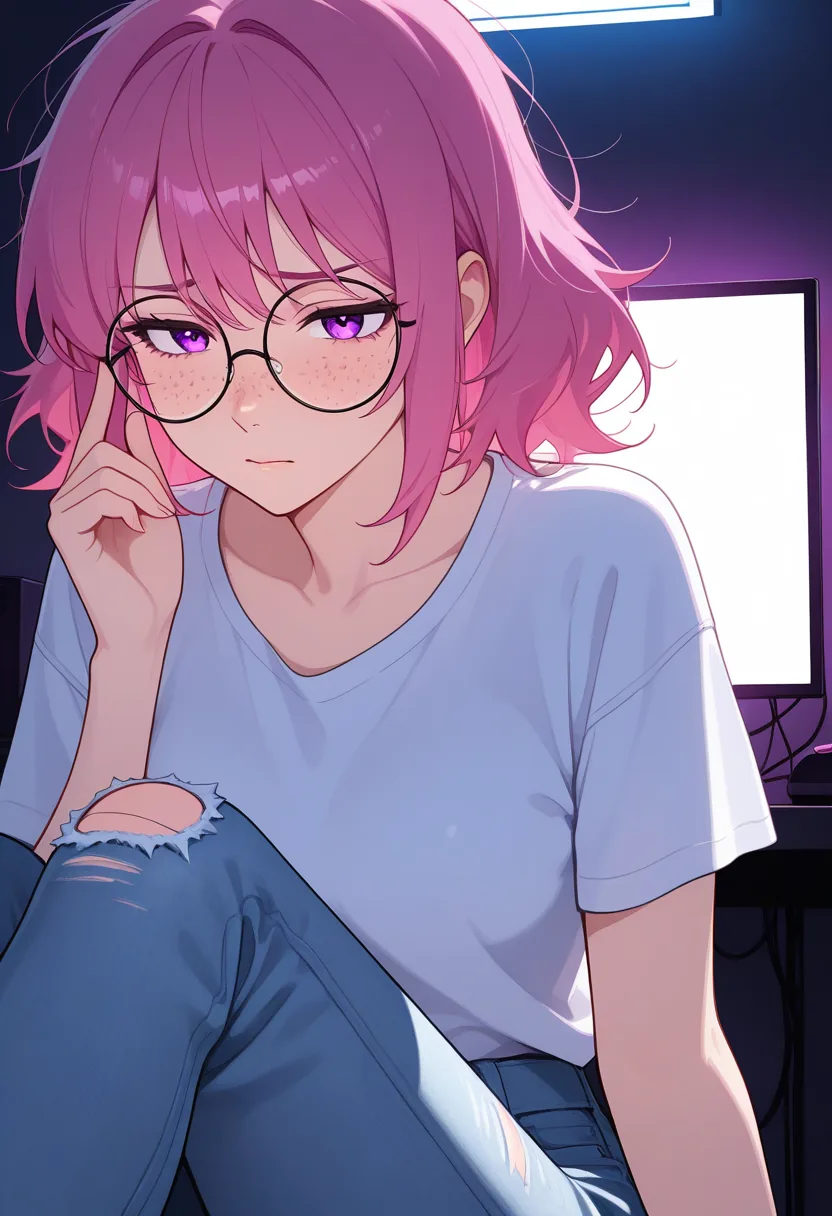 Story 43: Streamer Ready For Stream — panel 2 — distracted by partner