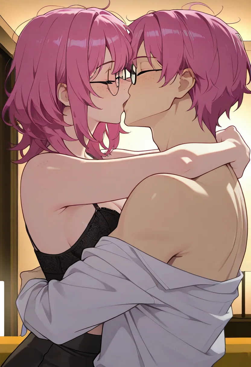 Story 47: Convention End — panel 4 — passionate embrace
