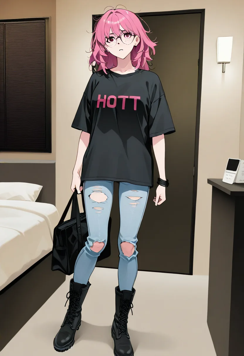 Story 50: Entering Hotel Room — panel 1 — entering hotel room