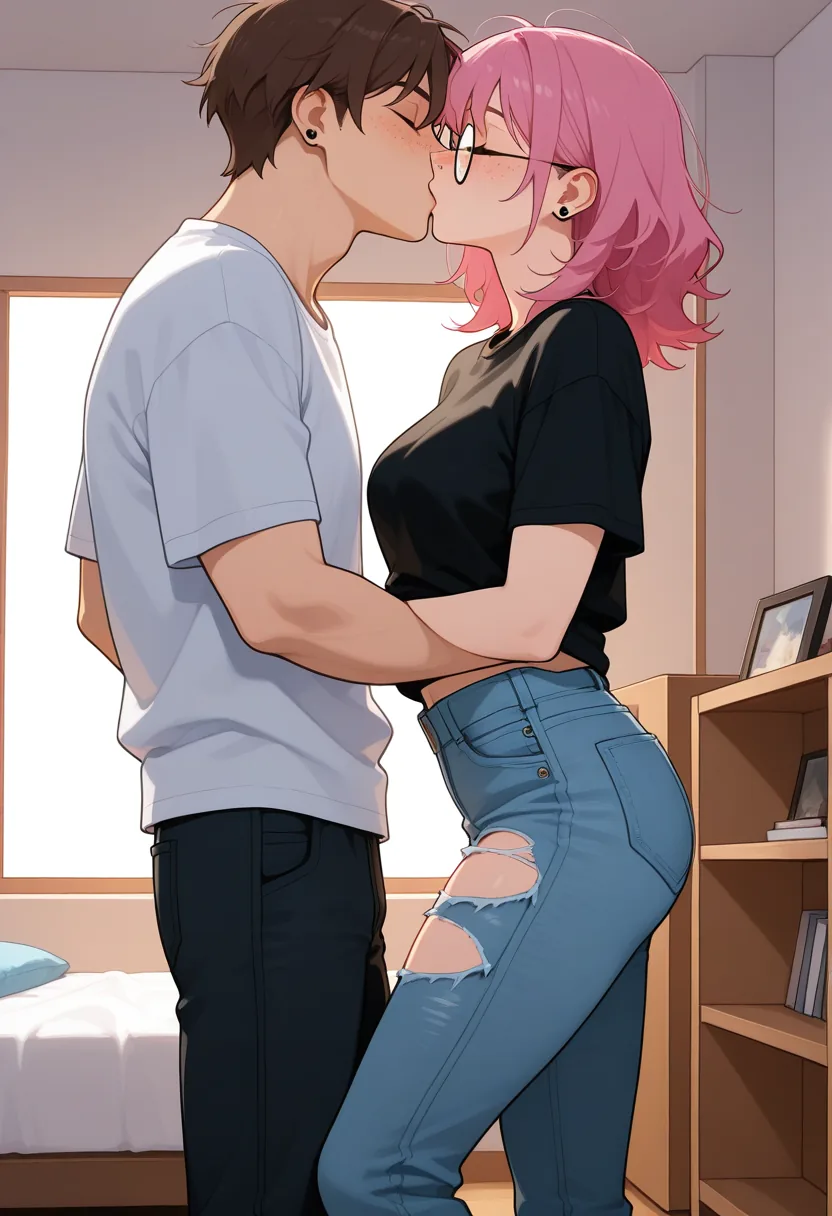 Story 66: Streamer Cam Focus — panel 3 — transition to bedroom