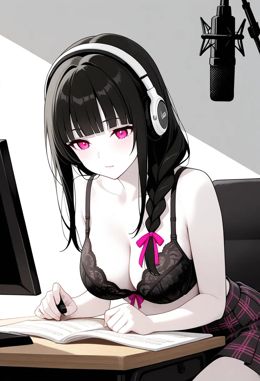 Story 1: Recording Setup — panel 4 — bra recording