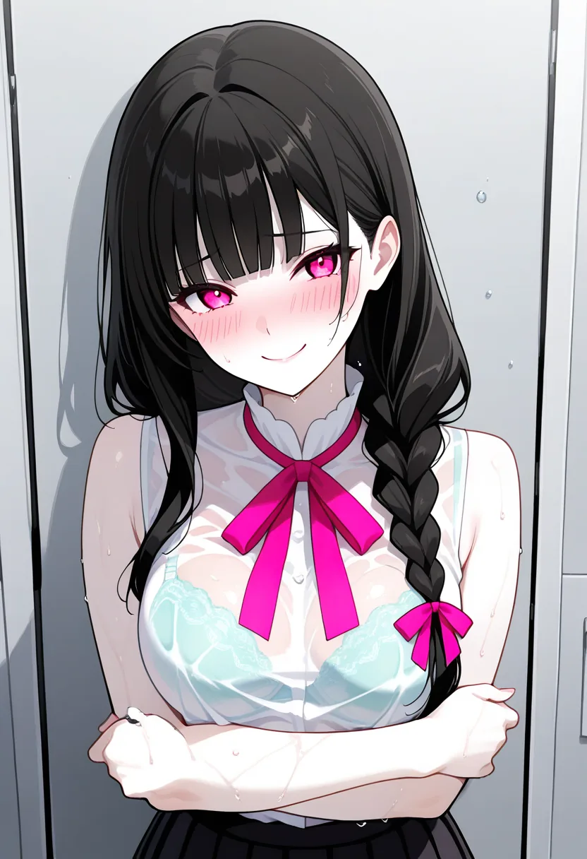 Story 4: Doorway Soaked — panel 3 — blouse transparent