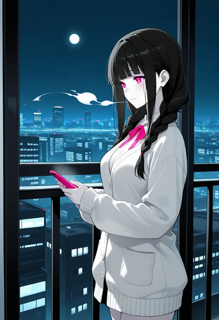 Story 16: Cityscape — panel 2 — gazing