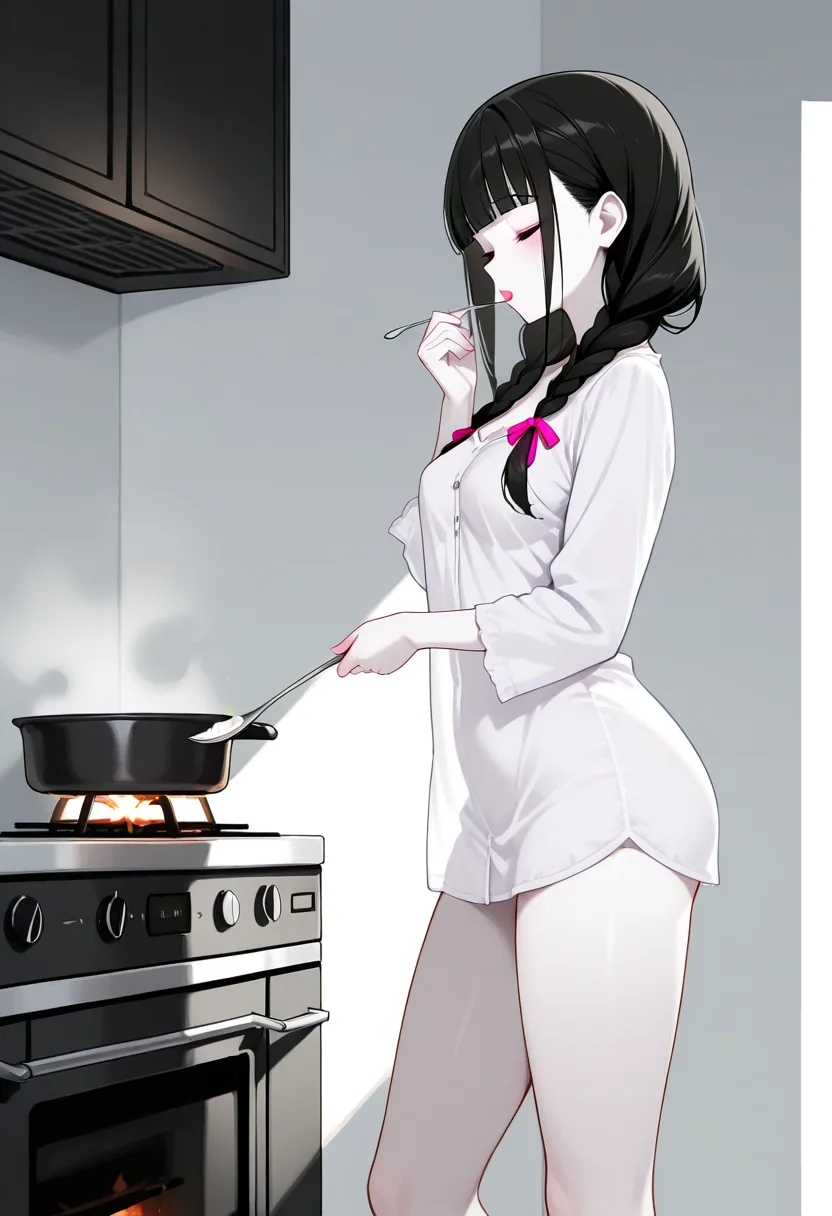 Story 33: Meal Prep — panel 3 — tasting
