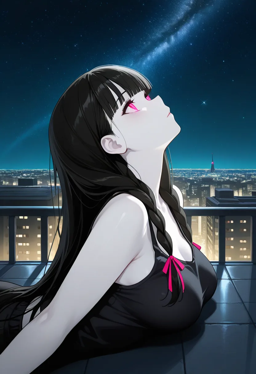 Story 35: Climbing Up — panel 4 — lying on roof
