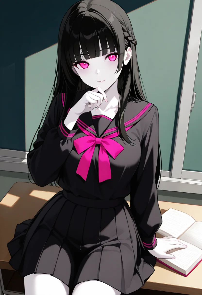 Story 38: Holding Uniform — panel 3 — studying pose