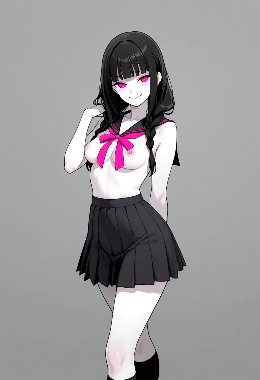 Story 38: Holding Uniform — panel 5 — skirt only