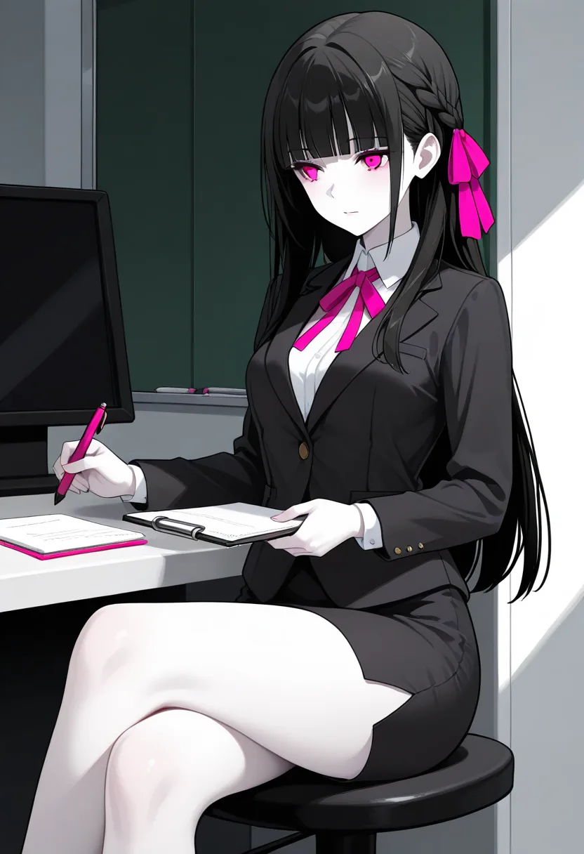Story 48: Professional — panel 2 — taking notes
