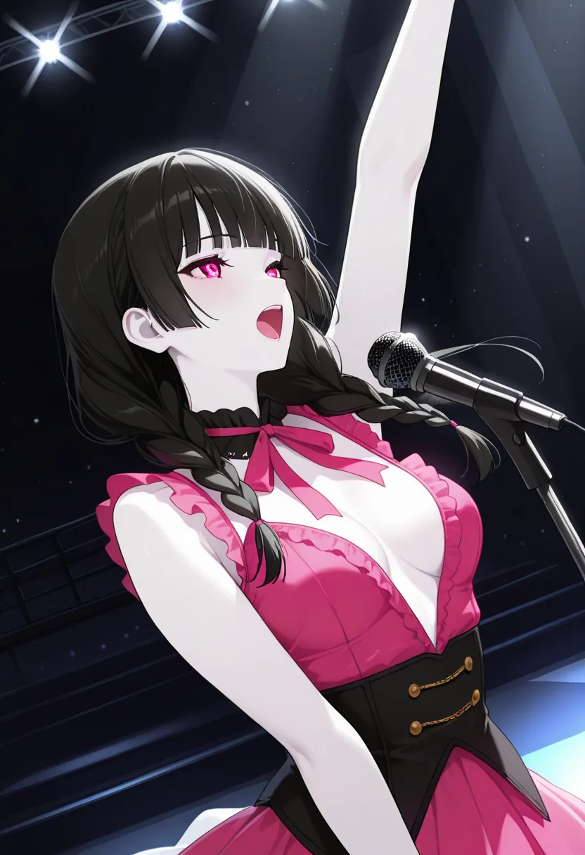 Story 49: Costume Reveal — panel 2 — performing
