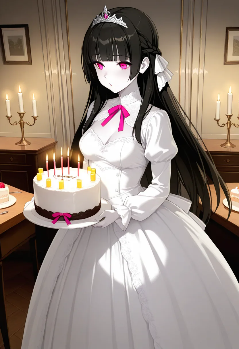Story 60: Princess Entrance — panel 2 — blowing candles