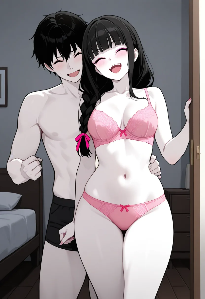 Story 69: Gift Box — panel 2 — both wearing