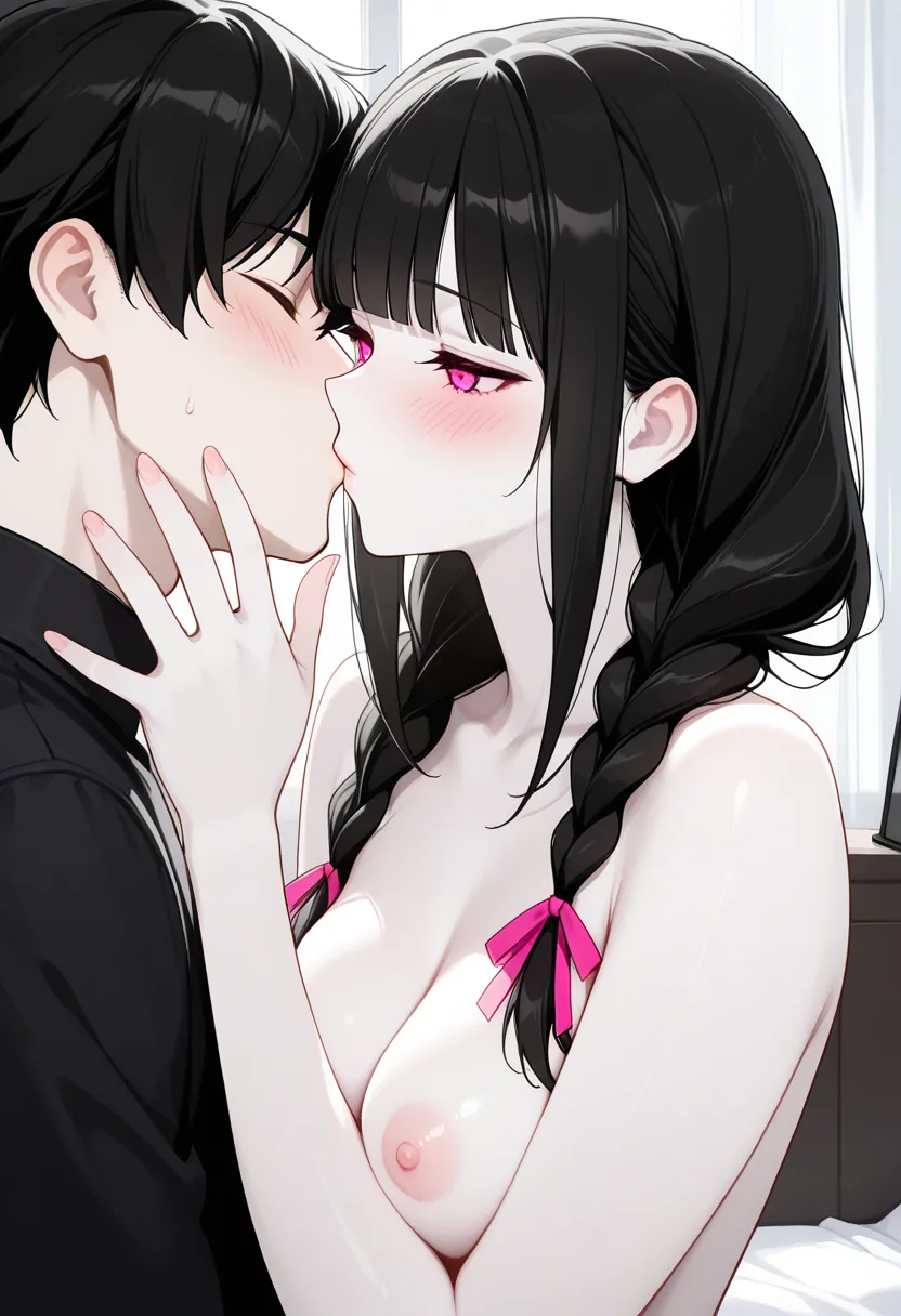 Story 95: Camera Out — panel 2 — during kiss