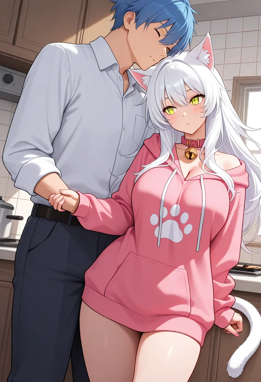 Story 17: Playful Lounge — panel 2 — teasing encounter