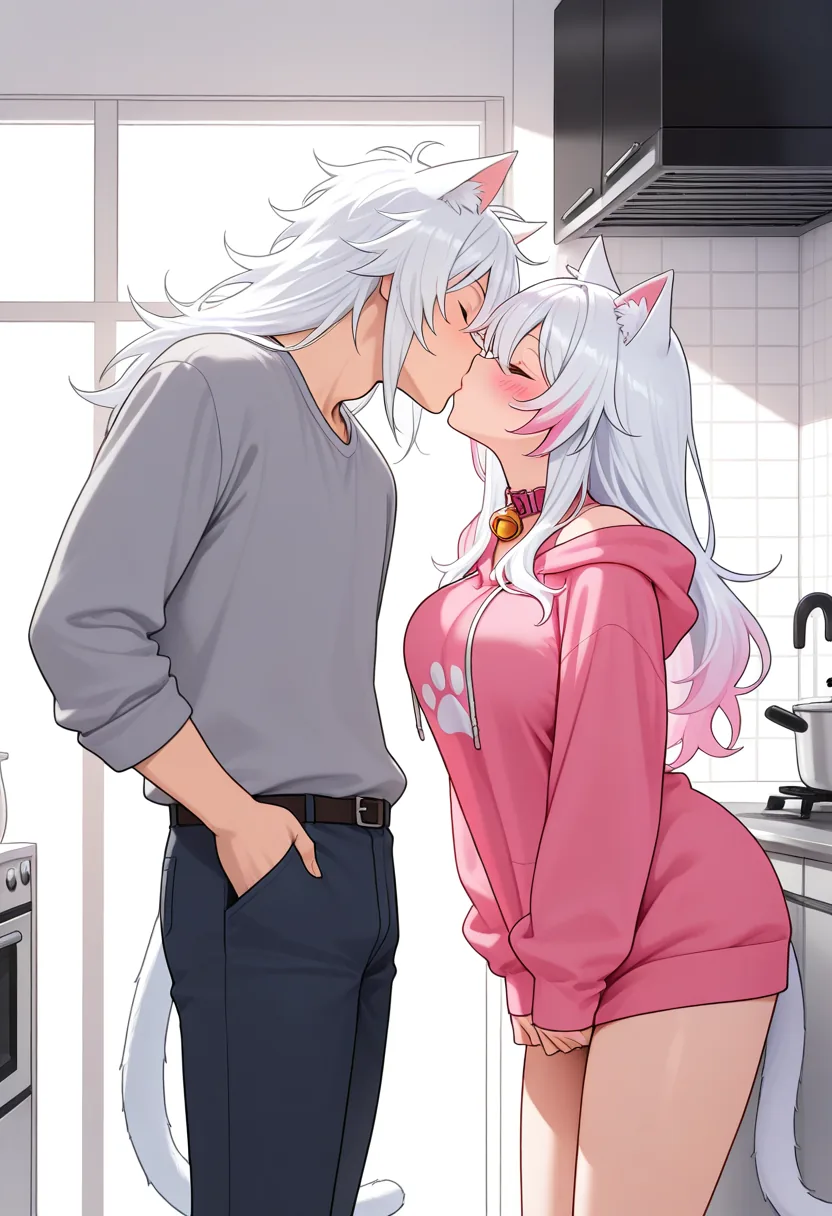 Story 19: Kitchen Lounge — panel 2 — teasing partner