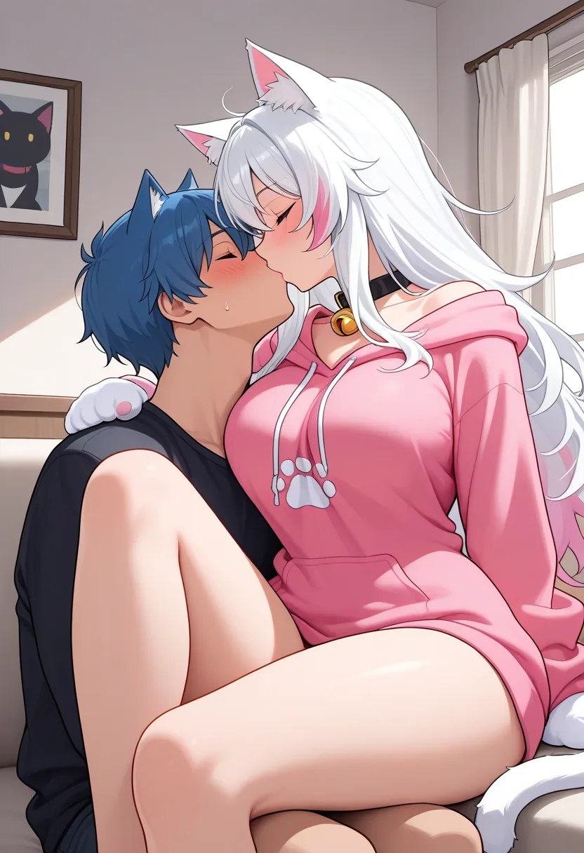 Story 23: Lap Sitting Playful — panel 2 — building tension