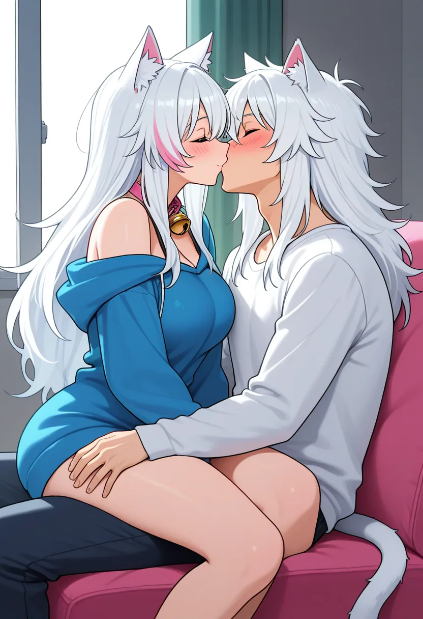 Story 28: Lap Start — panel 2 — cuddling close