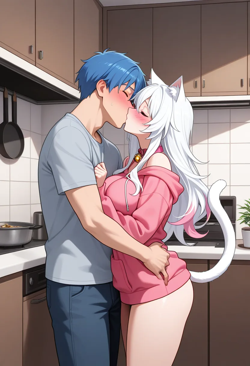 Story 29: Kitchen Playful — panel 2 — building tension