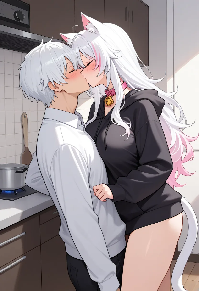 Story 63: Playful Kitchen — panel 2 — teasing advance