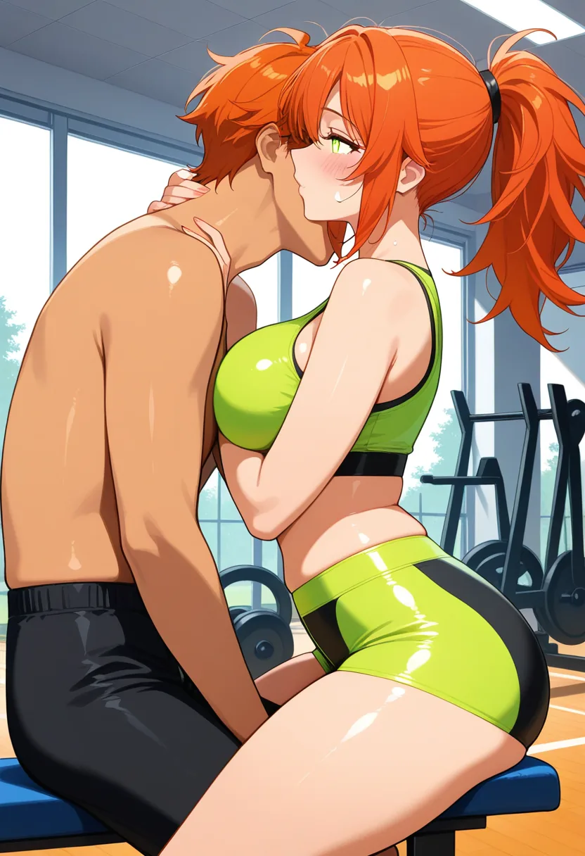Story 1: Intense Workout — panel 5 — foreplay edge