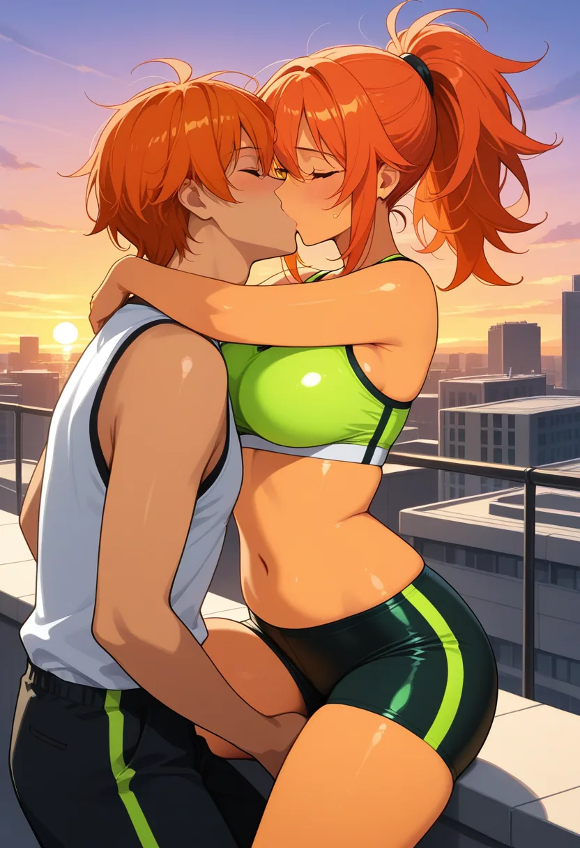 Story 14: Enjoying The View — panel 4 — removing tops