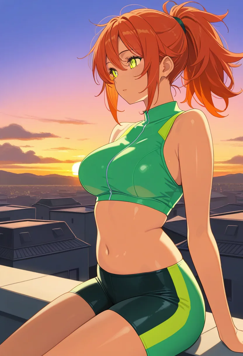 Story 17: On Rooftop Watching Sunset