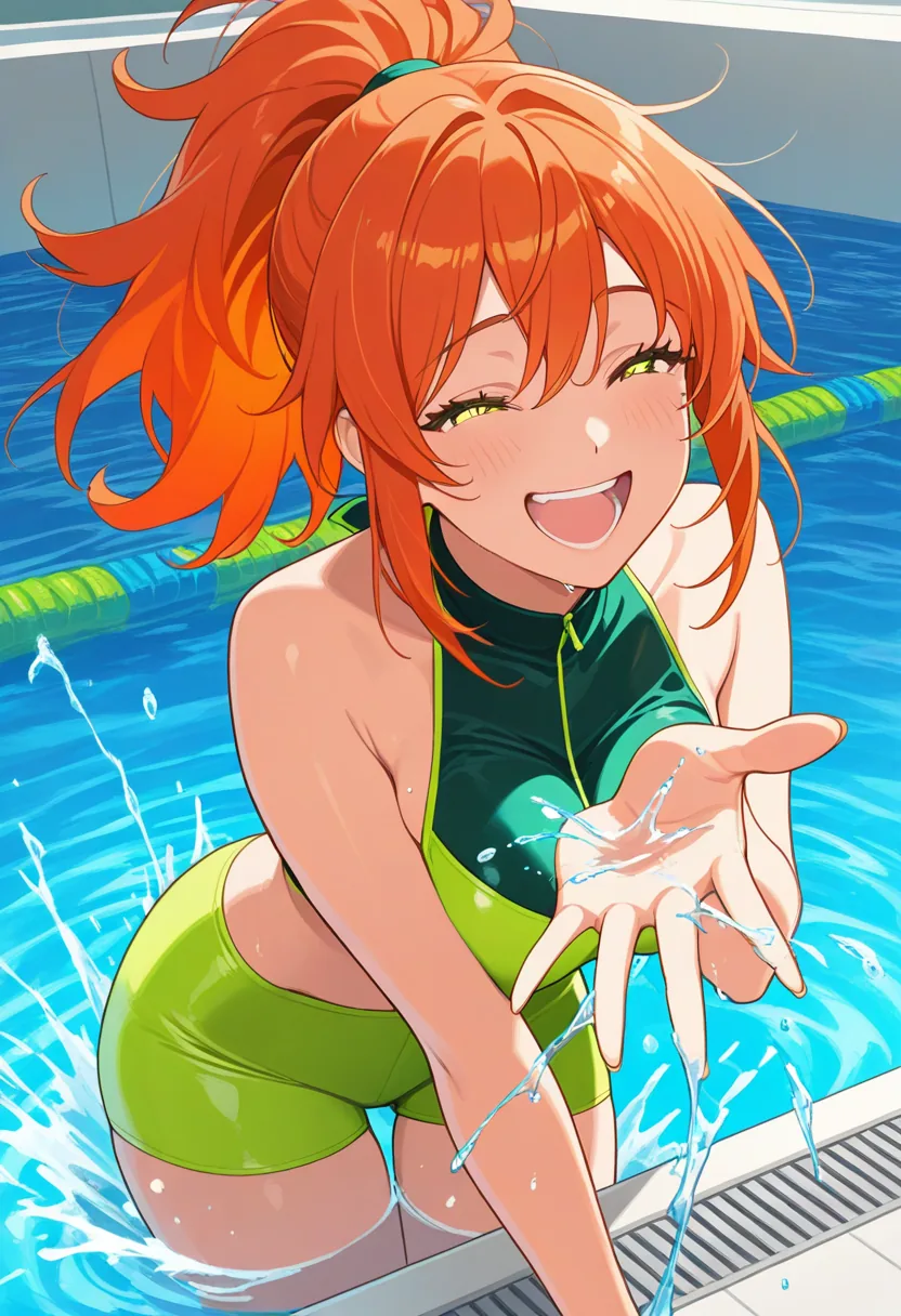 Story 18: Splashing At Pool Party