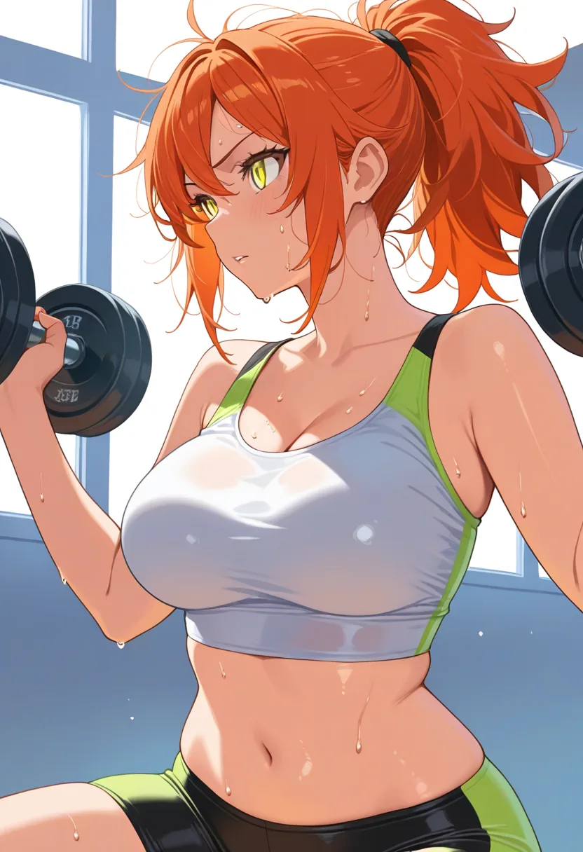 Story 19: Intense Gym Session