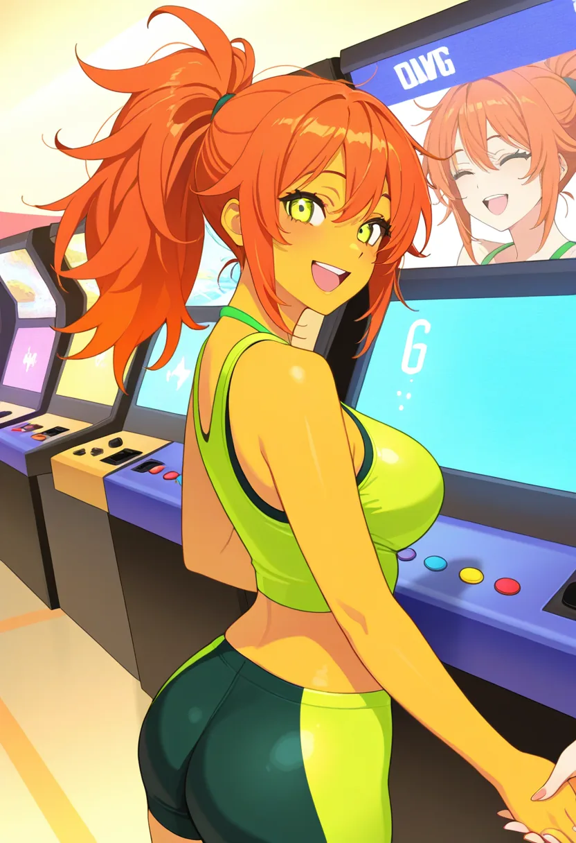 Story 30: Playing Fighting Game — panel 4 — heading home