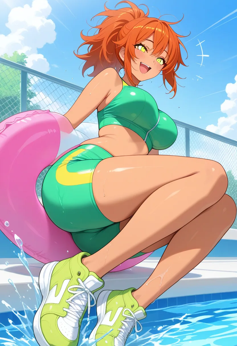 Story 42: Pool Party Splash Fight