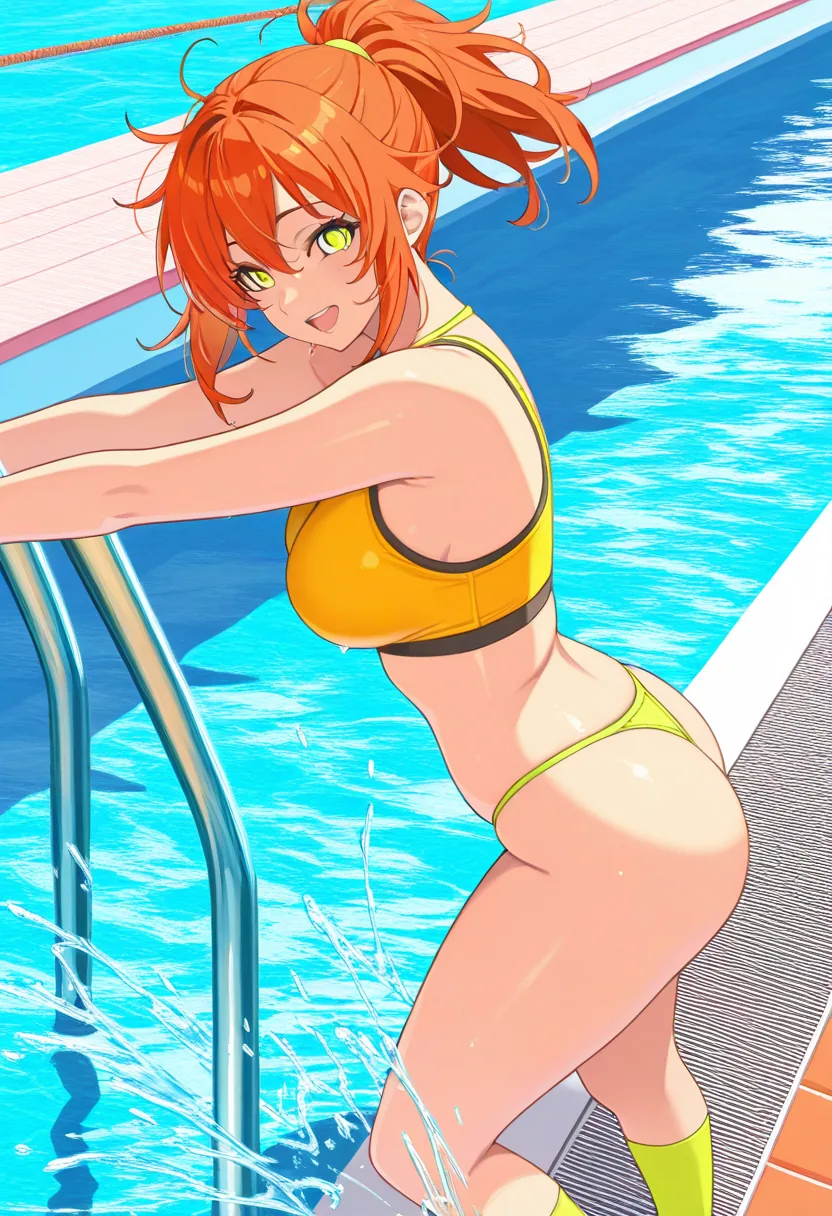 Story 65: Splashing Fun — panel 1 — splashing fun