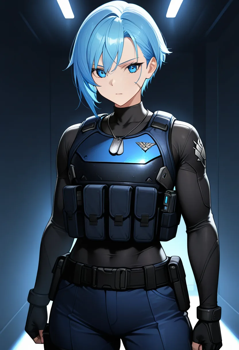 Story 1: Entering Quarters — panel 2 — removing vest