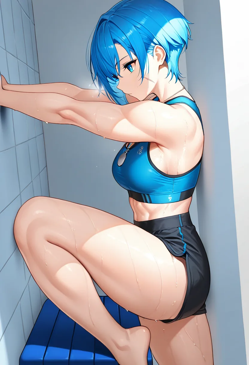 Story 3: Heavy Bag — panel 4 — pants off training