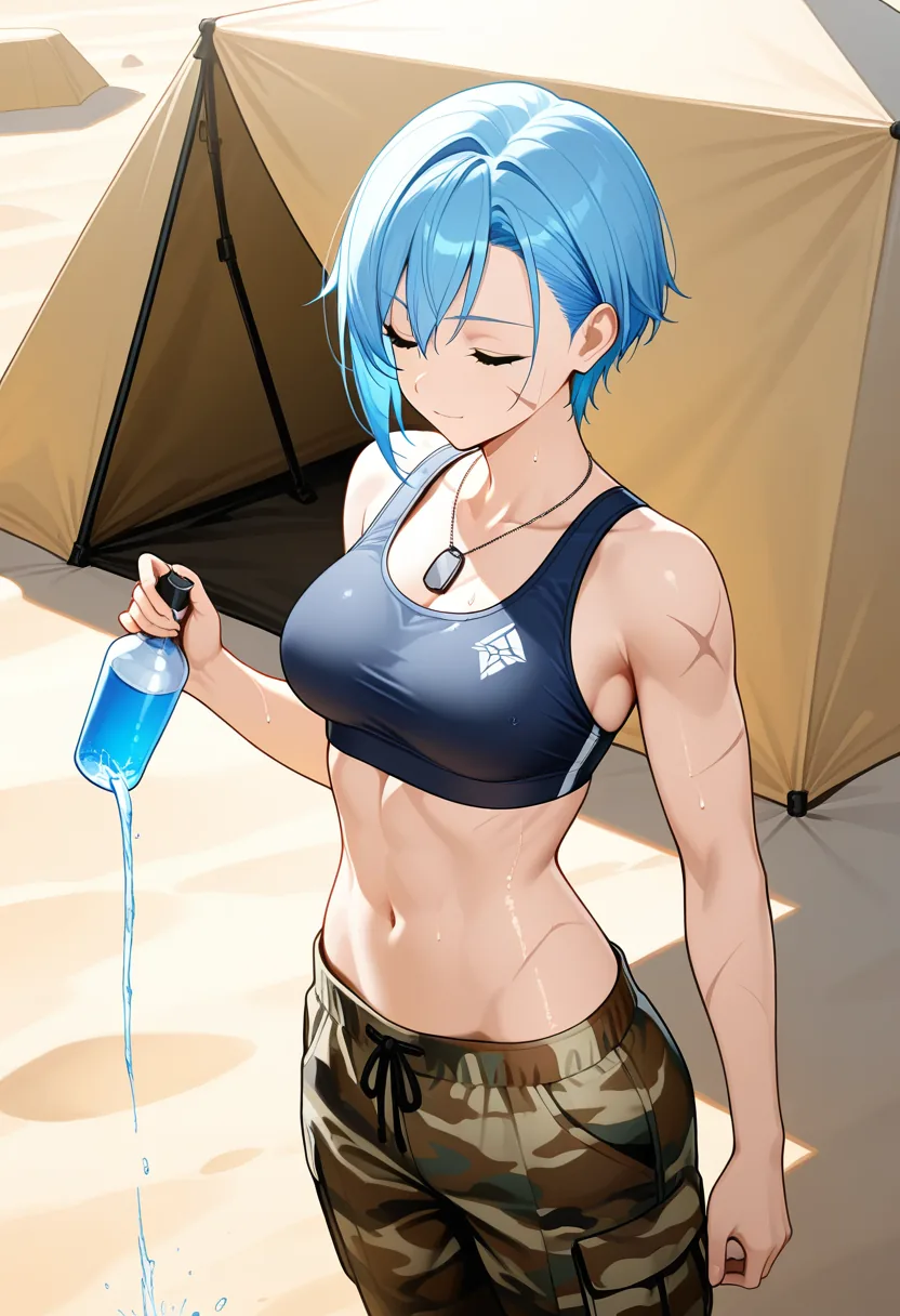 Story 5: Desert Patrol — panel 4 — water rationing