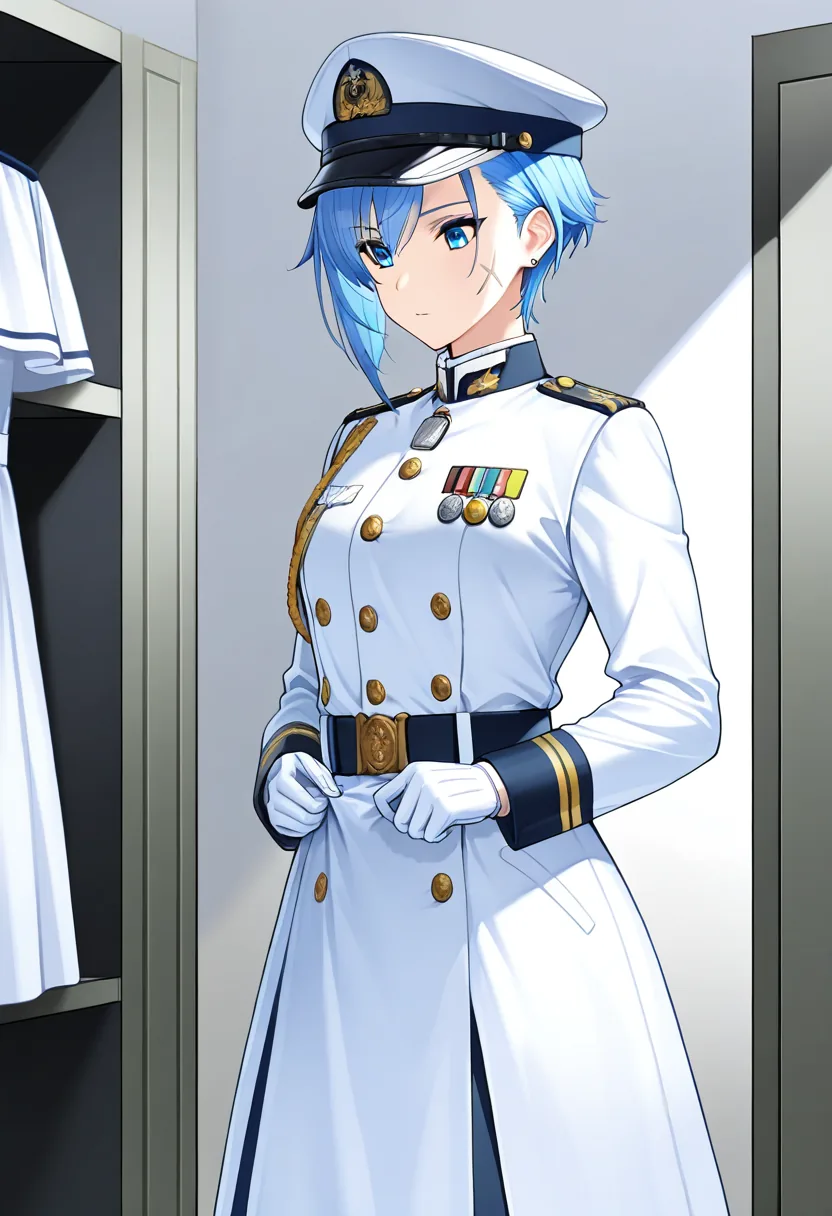 Story 9: Staring At Uniform — panel 6 — final check