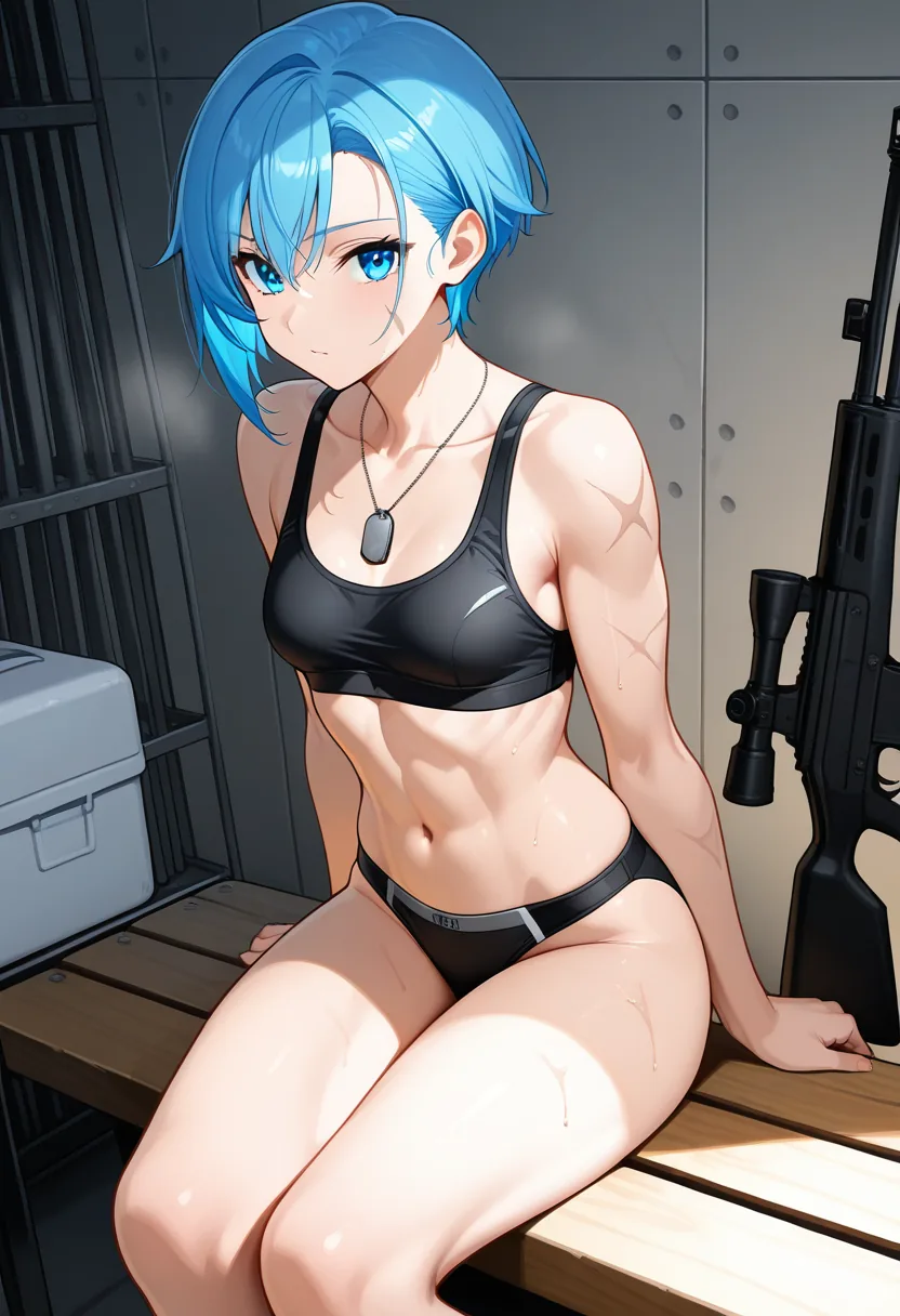 Story 11: Weapon Spread — panel 5 — pants oiled