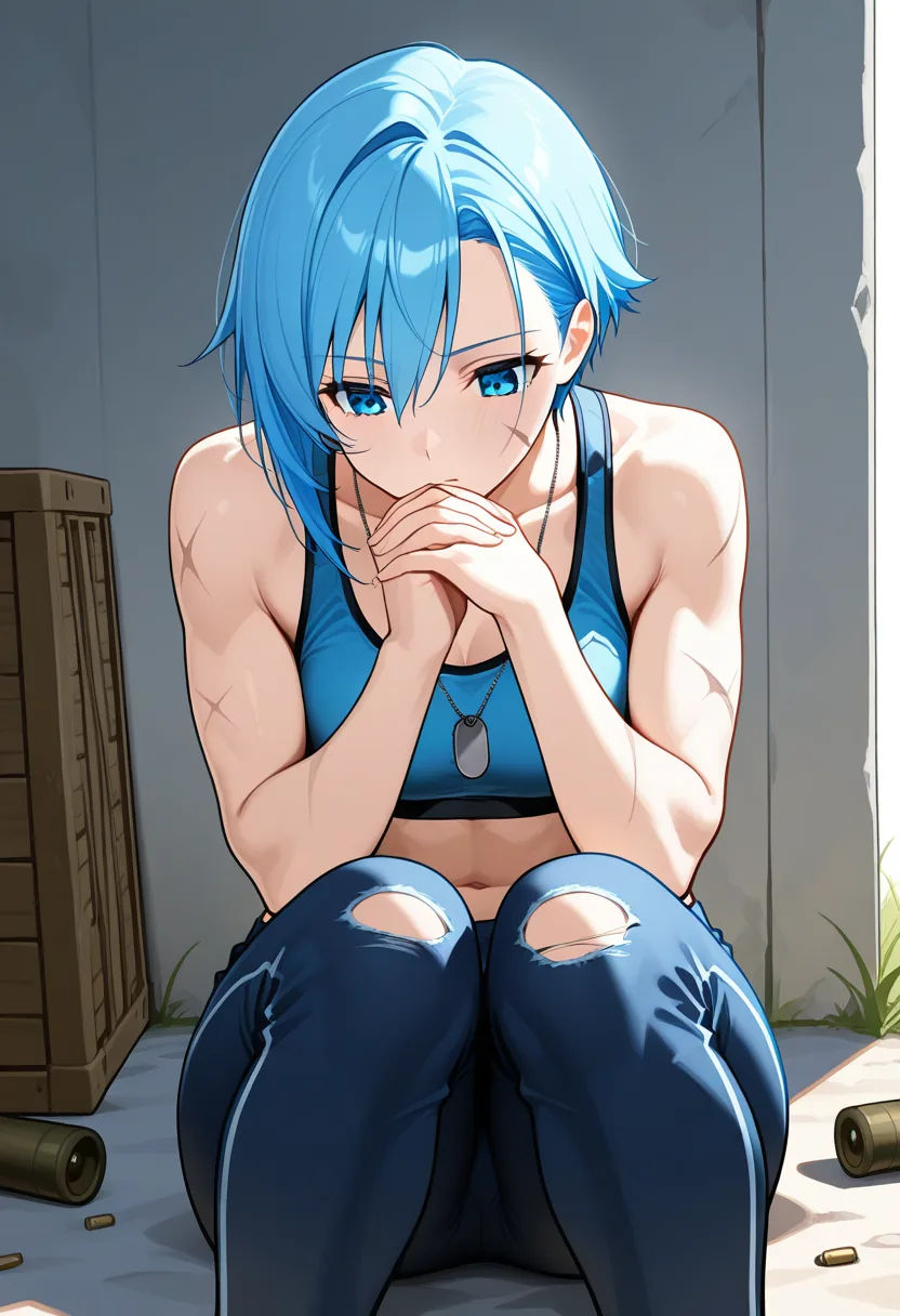 Story 12: Returning Base — panel 6 — sitting in quiet