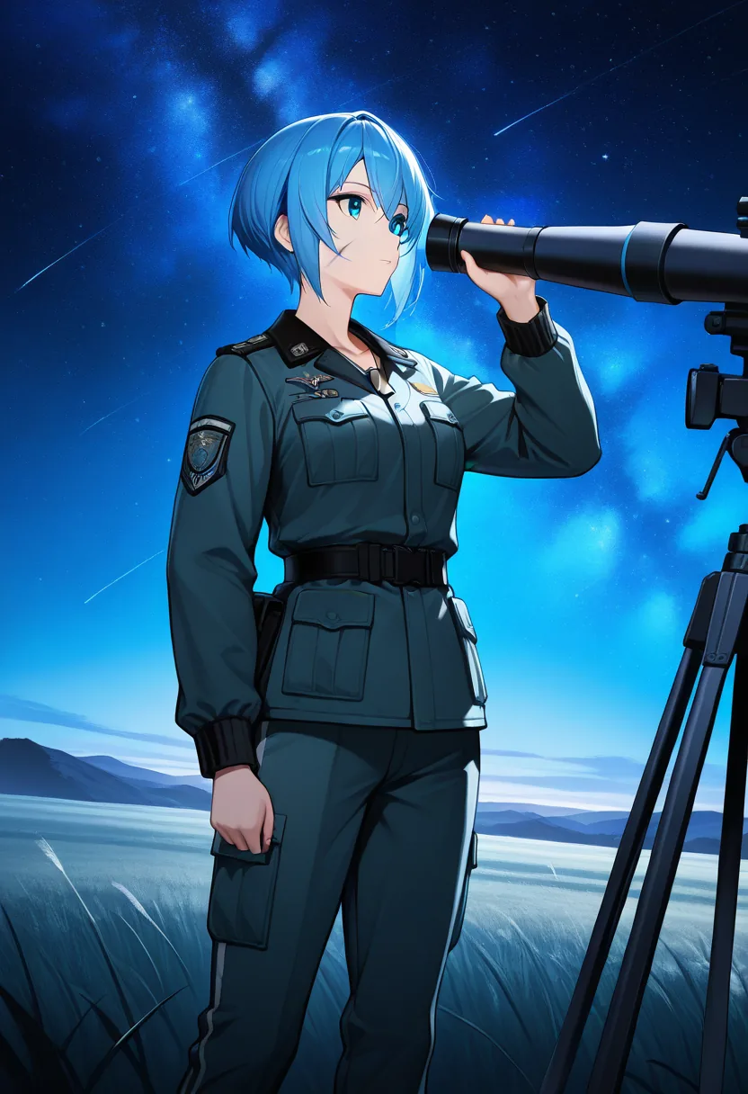 Story 29: Setting Up Field — panel 3 — observing