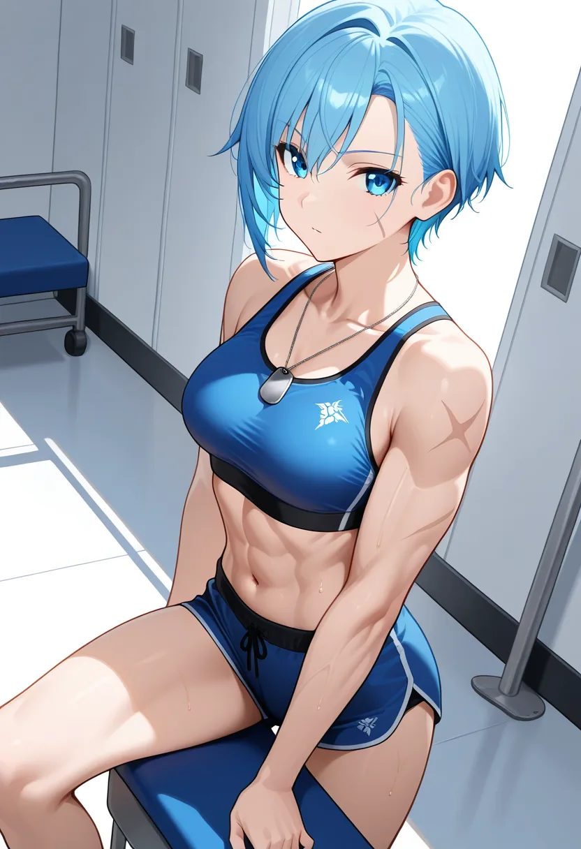 Story 40: Holding Up Gear — panel 4 — training anyway