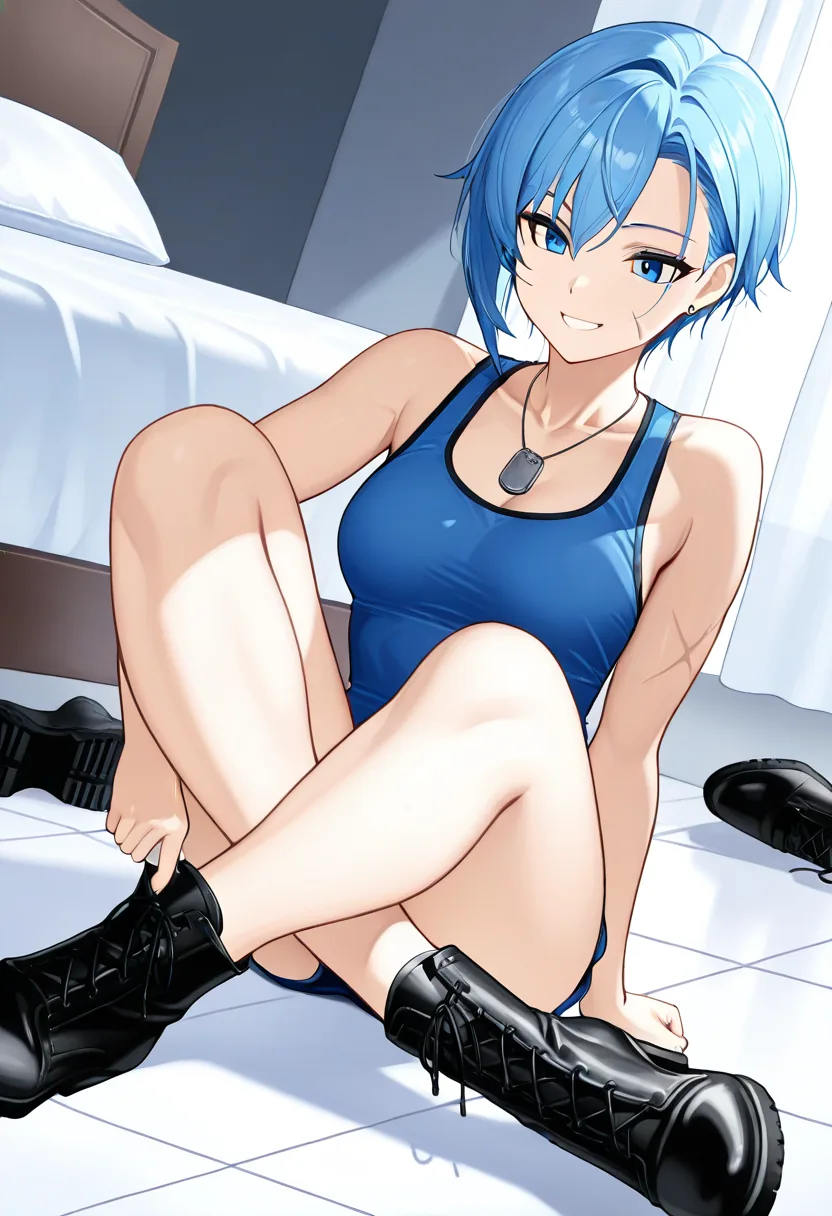Story 42: Heels On Desk — panel 6 — heels by boots