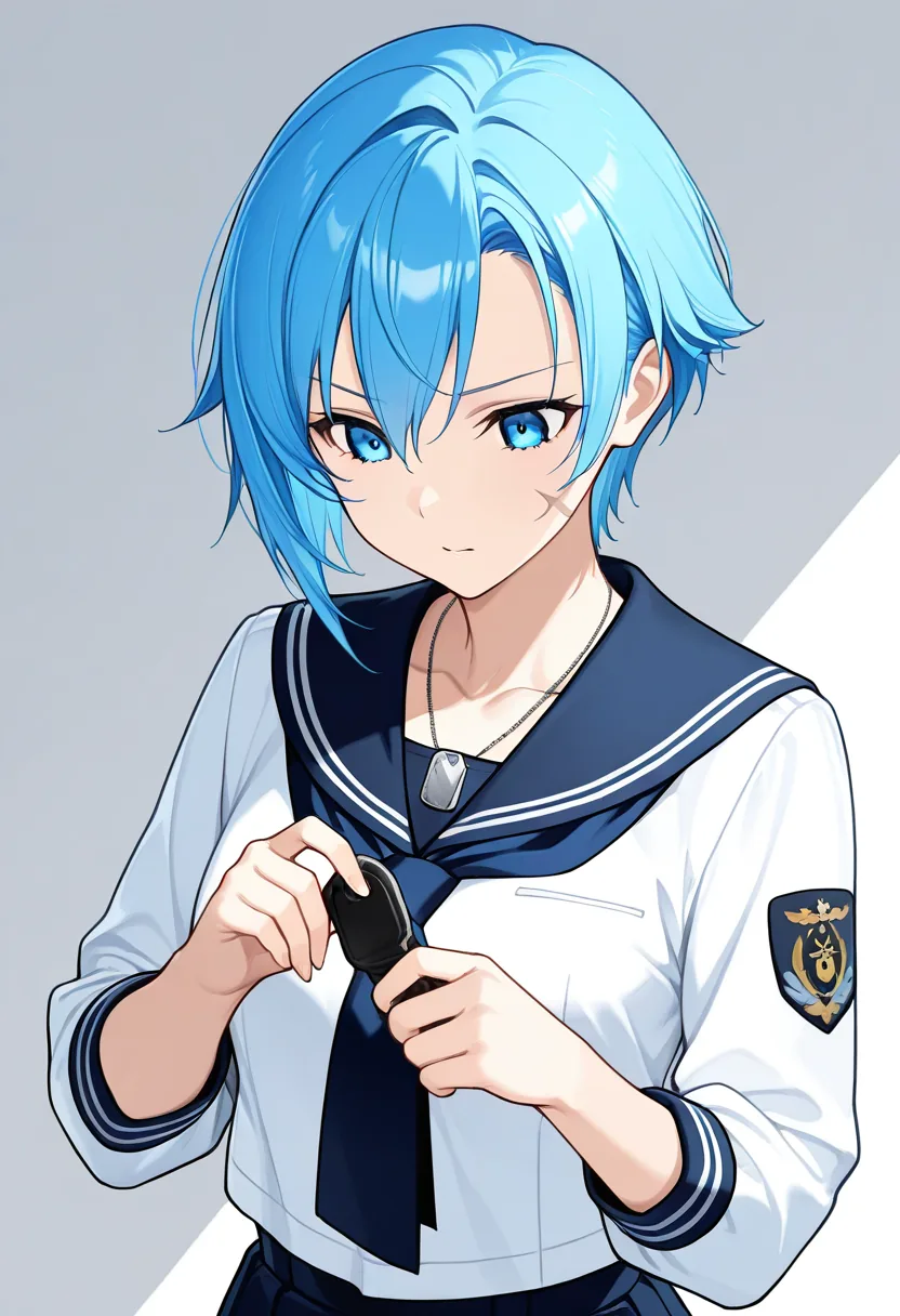 Story 47: Finding Box — panel 2 — holding uniform